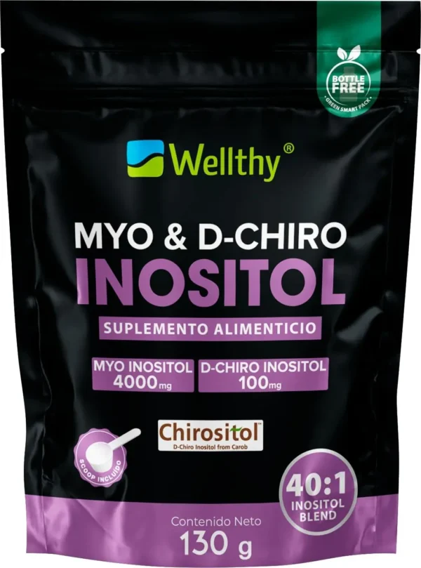 Myo & D-Chiro Inositol en Polvo 130g