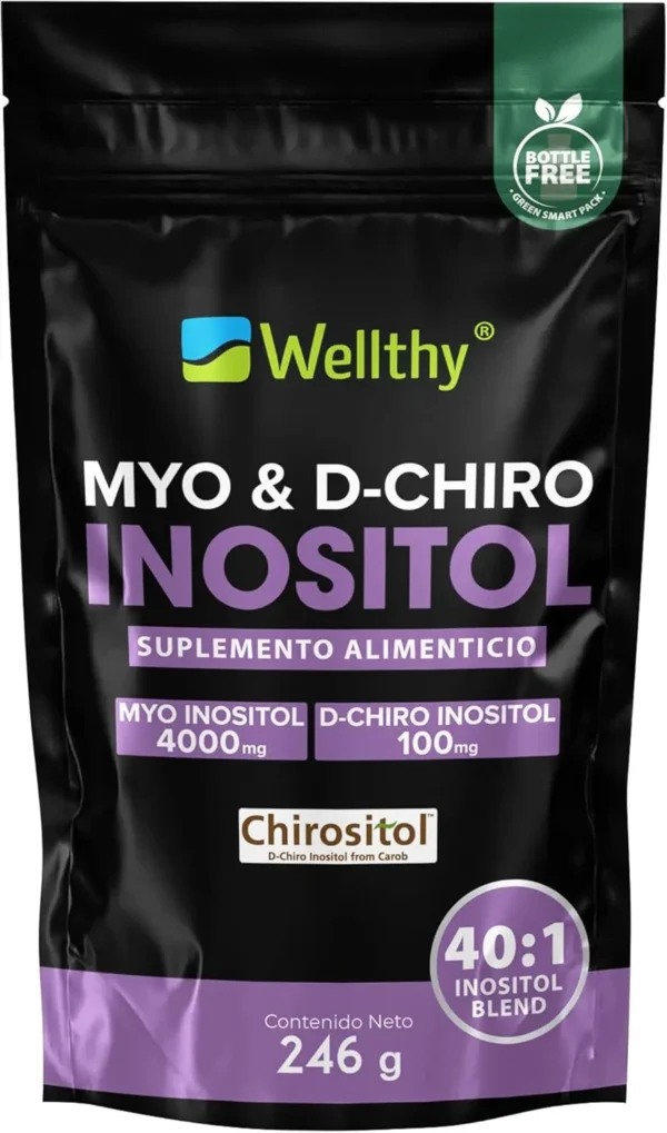 Myo & D-Chiro Inositol en Polvo 246g