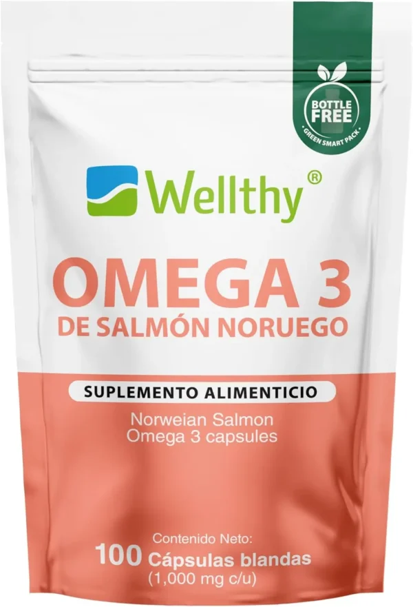 Omega 3 Salmón Noruego 100 Cápsulas