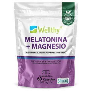 Melatonina con Magnesio 60 capsulas