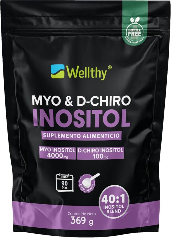 Myo & D-Chiro Inositol en Polvo 369 grs