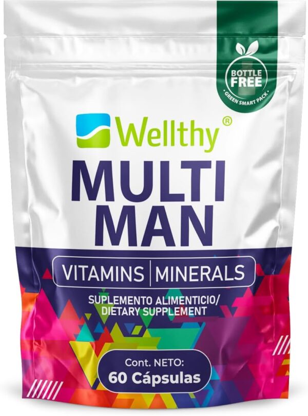 Multivitamínico Premium para Hombre 60 Cápsulas