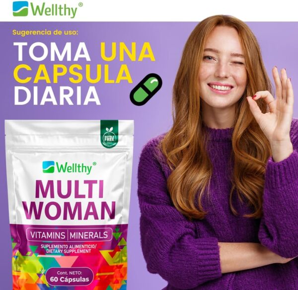 Multivitamínico Premium para Mujeres 60 Cápsulas - Image 4